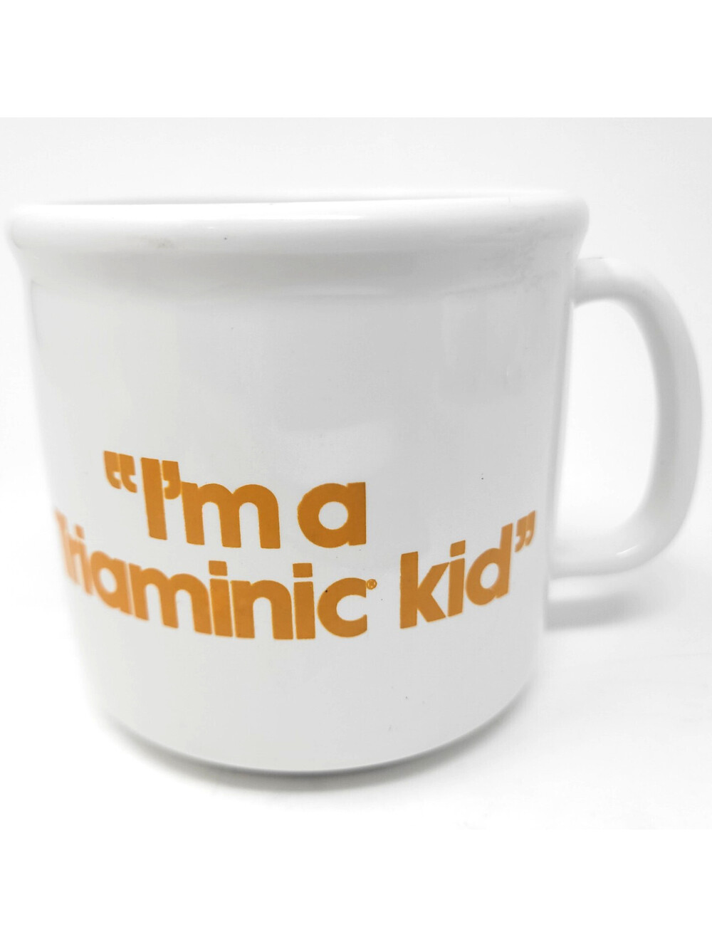 Vintage TRIAMINIC Pharma Drug Rep Advertising Doctor Coffee Mug Cup SUNSHINE